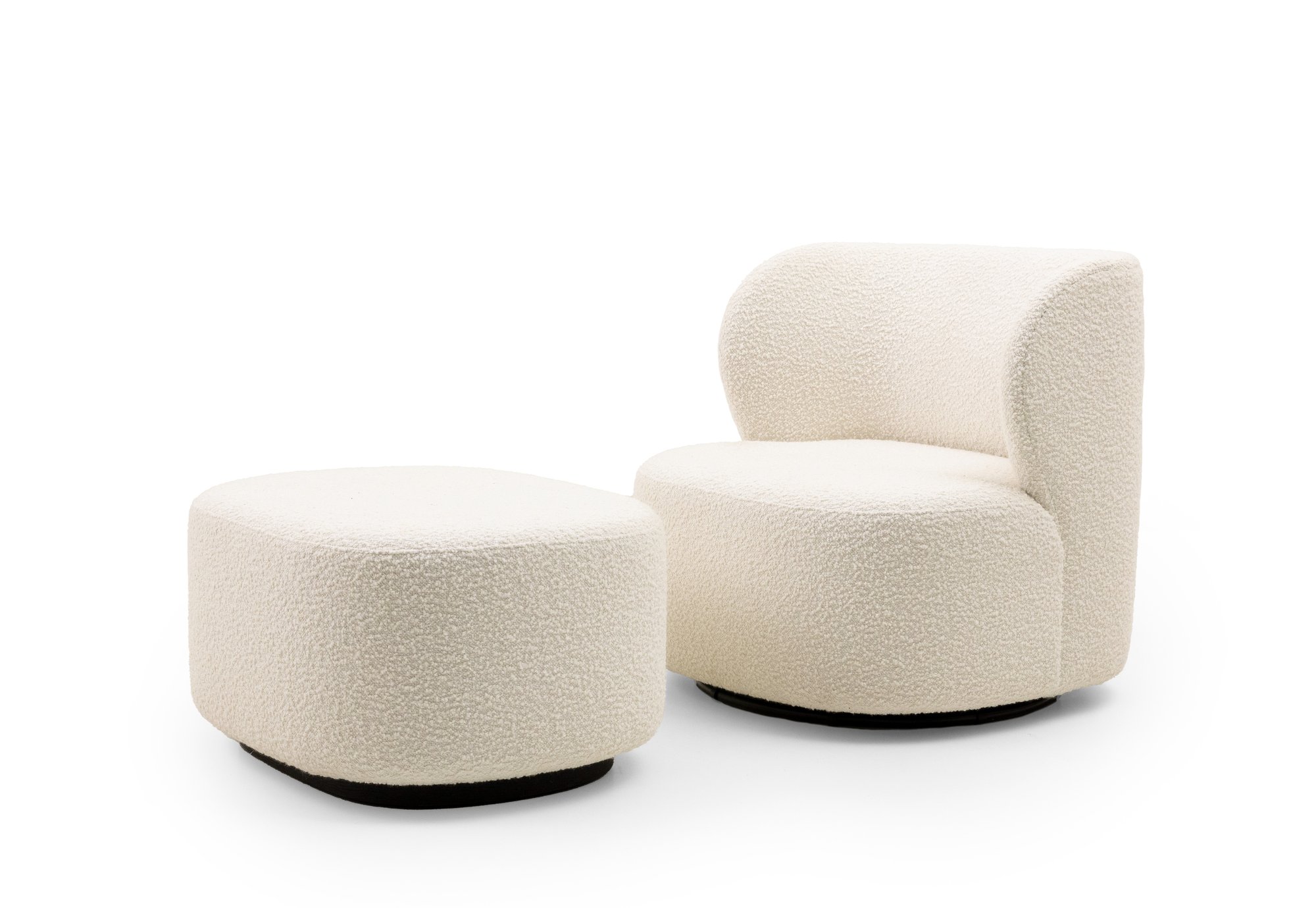Fritz one seater with pouf 14 Collett & Victor